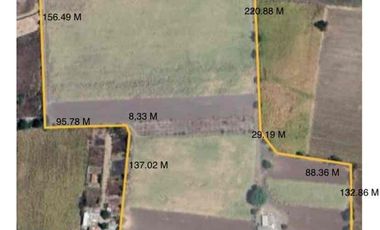 9 hectáreas a pie de carretera