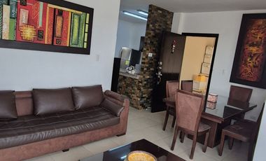 Departamento en Alquiler en Alborada, Amoblado, 1 Hab, 2 Bañ, Norte de Guayaquil