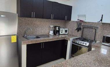 Departamento en Alquiler en Alborada, Amoblado, 1 Hab, 2 Bañ, Norte de Guayaquil