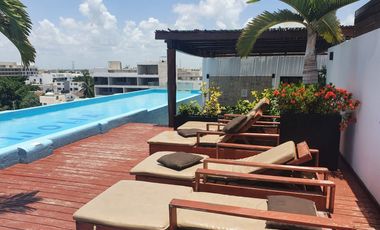 A media cuadra de la 5ta y caminando a la playa