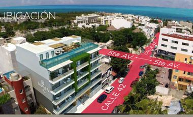 A media cuadra de la 5ta y caminando a la playa