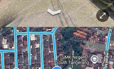 kavling 7,5 juta/ m cluster CIATER BSD ZONA BSD LOKASI STRATEGIS
