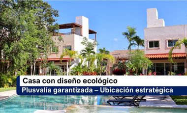 Casa nueva precio imbatible Playa del Carmen Casa - Ecológica y con opción a expansión