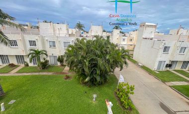 Casa en venta con 4 rec, roof garden con sala y vista a las áreas comunes