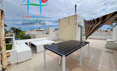 Casa en venta con 4 rec, roof garden con sala y vista a las áreas comunes