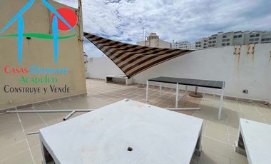 Casa en venta con 4 rec, roof garden con sala y vista a las áreas comunes