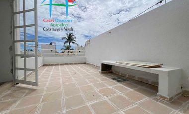 Casa en venta con 4 rec, roof garden con sala y vista a las áreas comunes