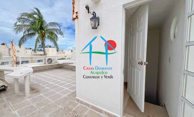 Casa con 4 recámaras y roof garden con vista a las áreas comunes