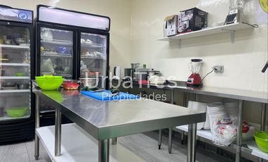 Venta de restaurante funcionando y casa sólida  equipada