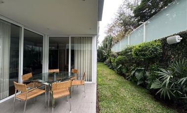 DEPARTAMENTO EN VENTA EN SAN ISIDRO ESTILO CASA EN ZONA DE PARQUES