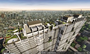 THE ORIANA - DMCI CONDO NEAR ATENEO, UP, MIRIAM | STEPS FROM LRT-2 ANONAS STATION