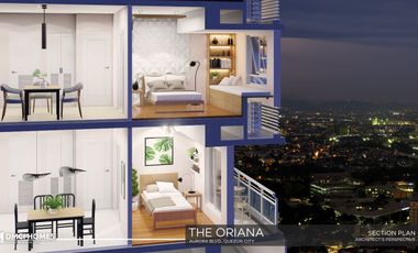 THE ORIANA - DMCI CONDO NEAR ATENEO, UP, MIRIAM | STEPS FROM LRT-2 ANONAS STATION