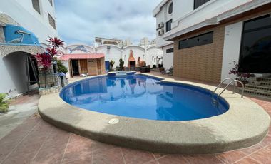 VENDO PRECIOSA VILLA EN  BALCONES DE CAROLINA, PUERTO SANTA LUCIA , SALINAS, PRECIOSA Y AMPLIA CASA, ONCE DORMITORIOS IDEAL PARA HOSTERIA O VIVIENDA