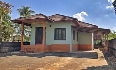 A1-0352 ขายบ้านเดี่ยว ตำบลหนองยอง อำเภอปากคาด บึงกาฬ (โปรโมชั่นจนถึงวันที่ 30 ธันวาคม 2568)