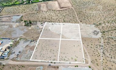 LOS ANDES - VENTA 4 TERRENOS DE 5.000m2 - PUERTO TERRESTRE