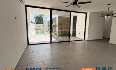 Casa en venta de 3 recámaras en Mérida, Yucatán