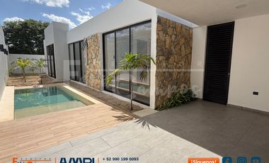 Casa en venta de 3 recámaras en Mérida, Yucatán