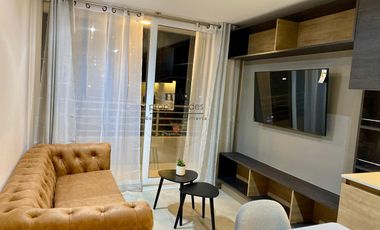 ARRIENDO Depto. 1d/1b AMOBLADO - Nuevo, Ñuñoa