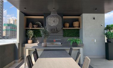 ARRIENDO Depto. 1d/1b AMOBLADO - Nuevo, Ñuñoa