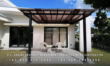 FOR RENT - 3 Bedroom Fully Furnished Bungalow House with Big Backyard for Rent in an Exclusive Subdivision inside Clark Freeport Zone Pampanga