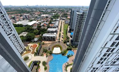 JUAL BU APARTEMEN AKASA PURE LIVING BSD 1BR SEMI FURNISHED