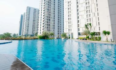 JUAL BU APARTEMEN AKASA PURE LIVING BSD 1BR SEMI FURNISHED
