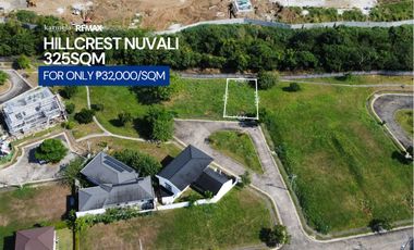 Lot for Sale Hillcrest Estate Nuvali