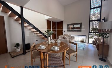 Casa en venta con rooftop en Cholul, Mérida Yucatán 2 recamaras