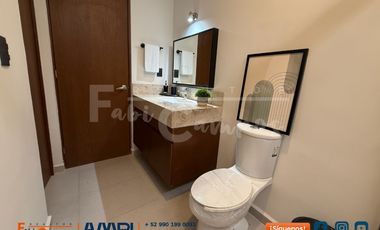 Casa en venta con rooftop en Cholul, Mérida Yucatán 2 recamaras