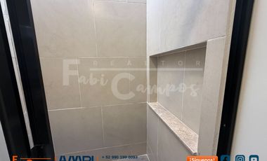 Casa en venta con rooftop en Cholul, Mérida Yucatán 2 recamaras