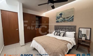 Casa en venta con rooftop en Cholul, Mérida Yucatán 2 recamaras