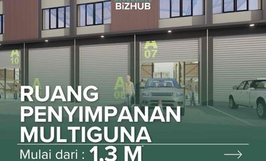 Dijual ruko/gudang Multiguna, Bizhub riverdale cikarang, promo dp 0%