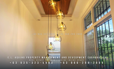 FOR RENT - 5 Bedroom Fully Furnished House with Pool for Rent in Secured Subdivision at Anunas Fil-Am Friendship Highway Angeles City Pampanga