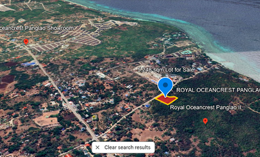 5,248 sqm Lot for Lease- Dao, Dauis, Panglao Island