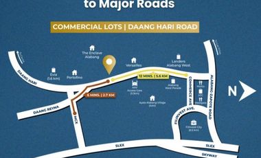 226k/ sqm Commercial Lot for Sale in Daang Hari, Las Pinas City