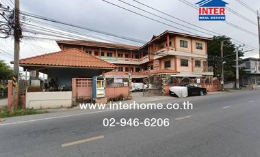 3-storey apartment, 156 sq m, Thongthip Place, near Wat Thammanawa School, Soi Wat Thammanawa, Chiang Rak Noi Road, Bang Pa-in, Phra Nakhon Si Ayuttha