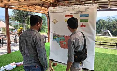 View Gunung, Sungai, Sawah, Tanah Kavling Villa Impian Keluarga Bahagia, SHM