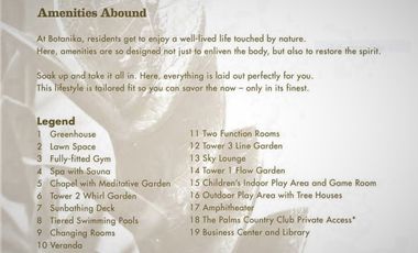 Botanika Filinvest Alabang- 4 Bedrooms