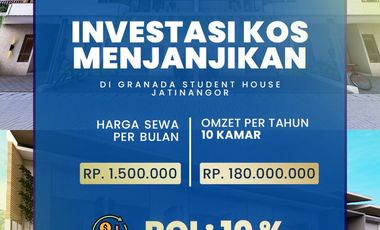 Investasi Kos di Jatinangor dekat Kampus Besar