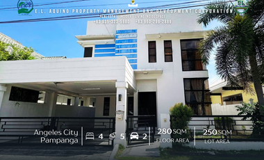 FOR RENT - 4 Bedroom Fully Furnished House for Rent in a gated subdivision in Amsic Angeles City Pampanga