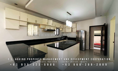 FOR RENT - 4 Bedroom Fully Furnished House for Rent in a gated subdivision in Amsic Angeles City Pampanga