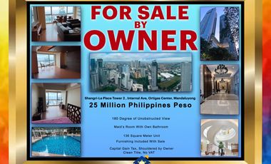FOR SALE BY OWNER SHANGRI-LA TOWER 2