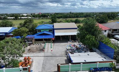 Unbeatable Deal! Invest Now Before It’s Gone!! Warehouse + Factory Area for Sale — Land with concrete pavement and existing structure on 1 Rai