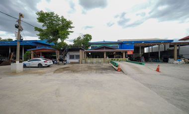 Unbeatable Deal! Invest Now Before It’s Gone!! Warehouse + Factory Area for Sale — Land with concrete pavement and existing structure on 1 Rai