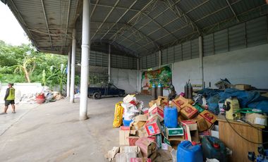 Unbeatable Deal! Invest Now Before It’s Gone!! Warehouse + Factory Area for Sale — Land with concrete pavement and existing structure on 1 Rai