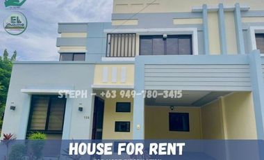 3 Bedrooms Fully Furnished House for Rent in Brgy. Amsic Angeles City, Pampanga