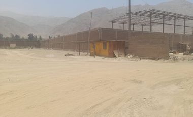 VENTA DE TERRENO INDUSTRIAL I3 EN HUACHIPA CAJAMARQUILLA