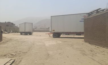 VENTA DE TERRENO INDUSTRIAL I3 EN HUACHIPA CAJAMARQUILLA