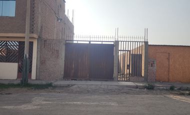 VENTA DE TERRENO CERCADOEN CARABAYLLO DE 110 M2 FRENTE A PARQUE