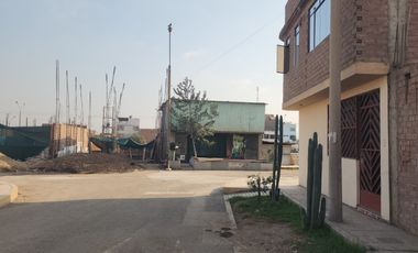 VENTA DE TERRENO CERCADOEN CARABAYLLO DE 110 M2 FRENTE A PARQUE